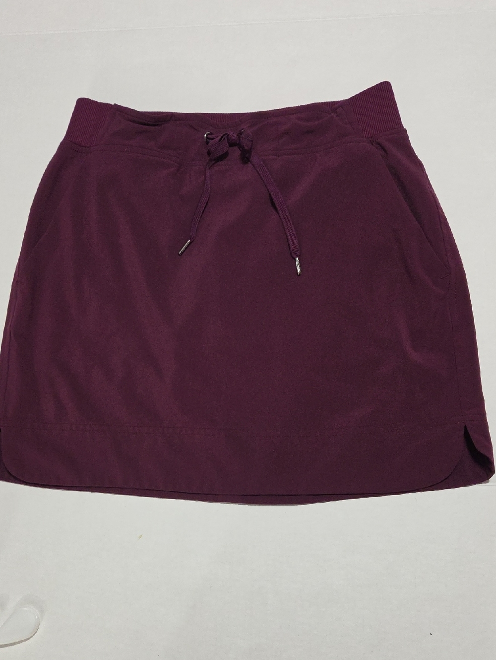 Athleta Drawstring Mini Skirt - Plum